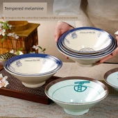 Melamin Erişte Kasesi - Uzun Saplı Kepçe (Onlu Paket) - 3