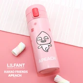 Kakao Friends Pembe 316 Paslanmaz Çelik Termos Bardak - 3