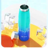 304 Paslanmaz Çelik Termos - Turuncu - 420ml - 10
