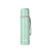 500ml Paslanmaz Çelik Termos - Yeşil - 1