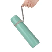 500ml Paslanmaz Çelik Termos - Yeşil - 3