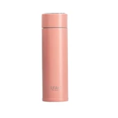Akıllı Sıcaklık Göstergeli Termos Bardak - 316 Paslanmaz Çelik - 320ml - Pembe - 1