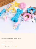 Köpek Çiğneme Oyuncağı - Düğümlü Donut (Renk Rastgele) - 10