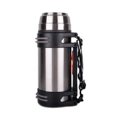Paslanmaz Çelik Termos - 1200ml - Çift Suluklu ve Askılı - 1