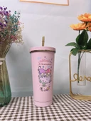 Little TwinStars Desenli Termos Bardak - 750ml thumbnail 1