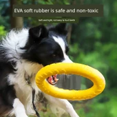 İnteraktif Köpek Oyuncağı Seti - Büyük Köpekler için Gelişmiş Üçlü Set [Katı Büyük Top + Çekme Halkası Büyük + Büyük Köpek Isırma İpi] - 4