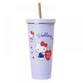 KT Fiyonklu Pembe Desenli Termos Bardak - 750ml - 6