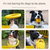 İnteraktif Köpek Oyuncağı Seti - İnteraktif Gergi Halkası Büyük [32cm, Geliştirilmiş Molar Parçacıklı] - 3