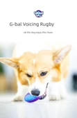 Köpek Oyun Topu - Küçük Boy Kombinasyon Renkli Futbol - 7