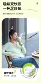Pipetli Bardak - 500ml - Yeşil - 9