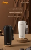 316 Paslanmaz Çelik Termos Bardak - 500ml - Kırmızı - 7
