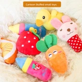 Köpek Sesli Peluş Oyuncak - Gökkuşağı Kemik - 2