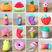 Köpek Sesli Peluş Oyuncak - Kırmızı Biber thumbnail 3