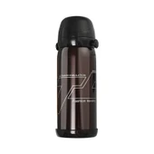 800ml Paslanmaz Çelik Termos - Kahve Rengi - 1