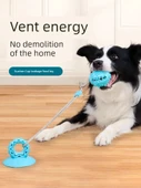 Köpek Oyuncağı Vantuzlu Isırmaya Dayanıklı Diş Kaşıma - Çok Köpekli Aileler İçin - 7