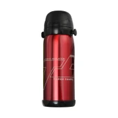 800ml Paslanmaz Çelik Termos - Kırmızı - 1