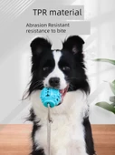 Köpek Oyuncağı Vantuzlu Isırmaya Dayanıklı Diş Kaşıma - Güçlü Vantuzlu Köpekbalığı - Mavi - 5