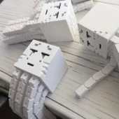 Minecraft Ghast Tentacles Articulated Eklemli - 2