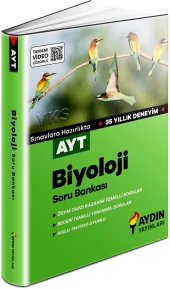 Aydın Yayınları AYT Biyoloji Soru Bankası - 1