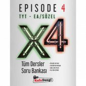 Kafa Dengi Yayınları TYT Easözel X4 Tüm Derslerı Episode 4 Soru Bankası - 1