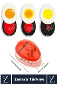 Premium Yanmaz Erimez 3 Farklı Zamanlayıcılı Haşlama Yumurta Pişirme Derecesi Egg Timer - 3