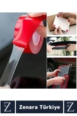 Premium Nano Teknoloji Güçlü Tamir Cam İç Dış Mekan Montaj Çift Taraflı Şeffaf Bant 1.5 Mt X 2 Adet - 6