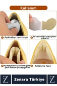 Premium Ayak Topuk Vurma Taban Arkası Koruyucu Ayakkabı Boşluk Doldurma Daraltma Pedi 5 Mm - 5