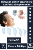 Premium Horlama Azaltıcı Rahat Nefes Alıp Verme Uyku Horlama Önleyici Burun Delik Aparatı 16 Adet - 1