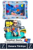 Premium BPA Free Bebek Aktivite Oyuncağı Emekleme Zamanı Yatak Minder Renkli Su Oyun Matı - 3
