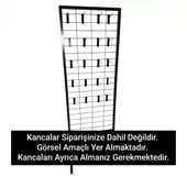Tel Pano Stand - Telli Aksesuar Çorap Standı, Tel Çorap Standı  60x150 - 3