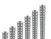 40x40 Mm Galvaniz Çelik Raf Profil  200 cm 1.50 mm - 1