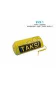 Leader Işıklı Taksi Levhası Mıknatıslı Taksi Yazısı 12 Volt - 3