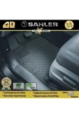 Sahler Ford Fiesta 2009-2017 4.5d Havuzlu Paspas Siyah - 5