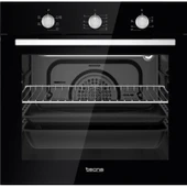 Tecna 8126 6 Fonksiyon Siyah Ankastre Fırın - 1