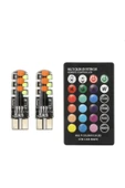 Cin Tiger Marketing T10 Led Kumandalı 16 Renk Ve Seçeneği Ile Park Lambası Rgb Kumandalı - 1