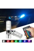 AUTO AKSESUAR Park Ampulü Rgb T10 Park Ampulü Renk Değiştiren Kumandalı - 3