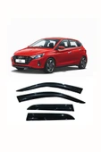 CARDANADAM 2020-2021 Hyundai I20 Cam Rüzgarlığı 4 Parça Yeni I20 Tam Uyumlu Bedava Kargo - 1