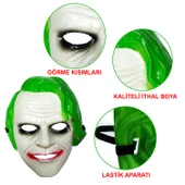 The Dark Knight Joker Maskesi Yeşil - 4