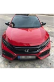 OEM Honda Civic Fc5 Yarasa Ayna Kapağı Batman Piano Black Parlak Siyah - 2