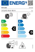 Petlas 215/65 R16 98H Explero A/S PT411 Dört Mevsim Lastiği 2025 Üretim - 3