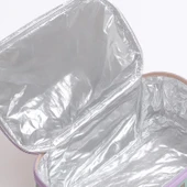 Homedius Termos İzolasyonlu Desenli Katlanabilir Piknik Sepeti 20 LT  Mavi - 8