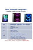 Bix SP01 Bluetooth Stylus iPad Mini /Pro /Air Tablet Uyumlu Dokunmatik Yazı Ve Çizim Kalemi - 8
