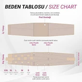 MATRİS Çelik Balenli Korse Lumbostad (26CM) Ortopedik Korse Bel Fıtığı Bel Korsesi - 4