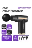 NPO NMJ6 4 Masaj Başlıklı 6 Seviyeli 3800RPM Type-C Taşınabilir Profesyonel Mini Masaj Tabancası - 2
