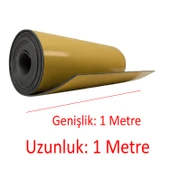Yapışkanlı Araç Ses Isı Yalıtım İzolasyon Bant En:100 cm Kalınlık:10 mm Uzunluk:1 Metre Kauçuk Sünger thumbnail 2