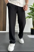 Erkek Rahat Kalıp Yazlık Pantolon Siyah Edw269 - 1