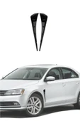Autowise Oto Araç Universal Çamurluk Venti Honda Civic FC5 Model Vent FC5 Venti Parlak Siyah Piano Black - 3