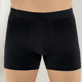 Şahinler E031 Erkek Likralı Boxer Külot 3Siyah-3Lacivert S - 4