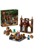 ® Minecraft® Orman Malikanesi Dövüş Ringi 21272 - 10+ Yaratıcı Oyuncak Yapım Seti (491 Parça) - 1