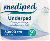 Mediped Hasta Alt Açma Yatak Koruyucu Örtü 60*90CM Klasik 90 Adet (3PK*30) - 2